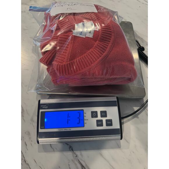 English Sports Shop Bermuda Crewneck Sweater M Cotton Crest Preppy Academia - Picture 8 of 8